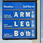 gas prices price for oil too high