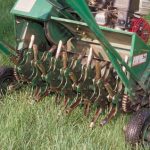 spring lawn tips core aerator